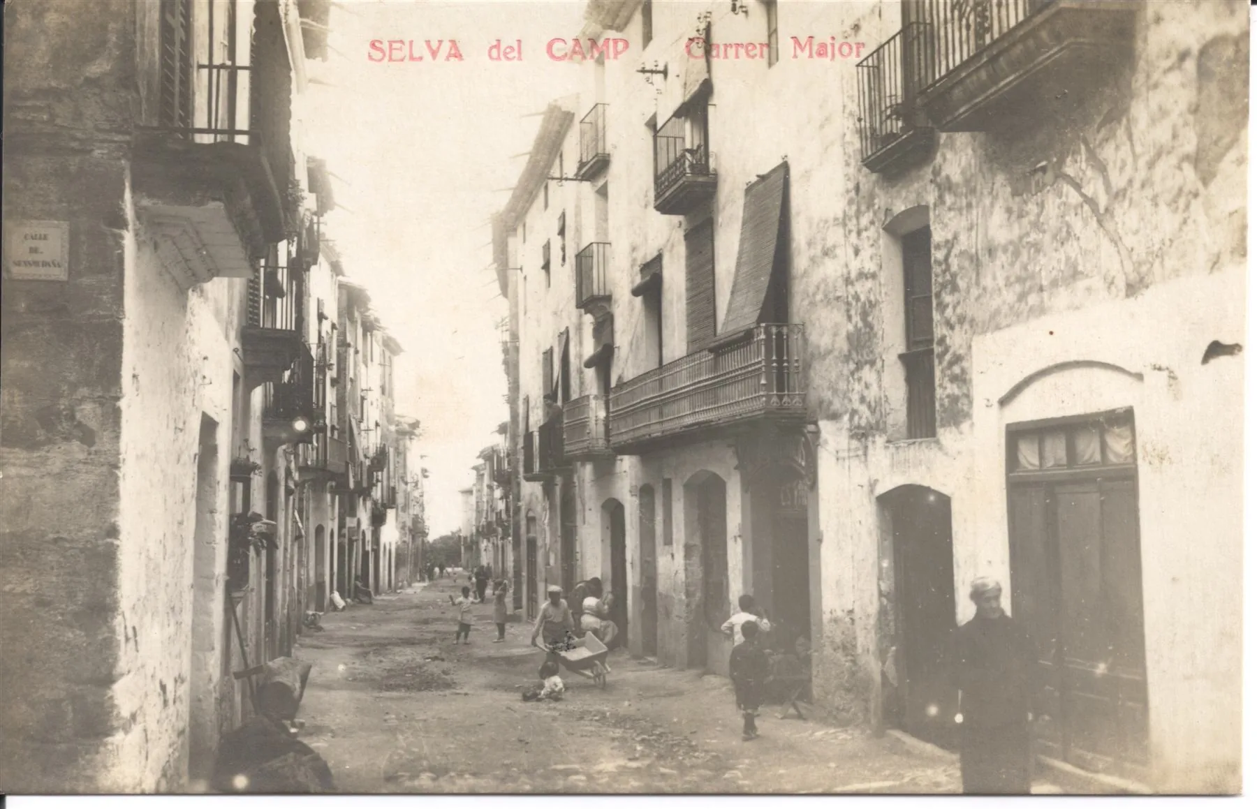 Carrer Major, La Selva del Camp