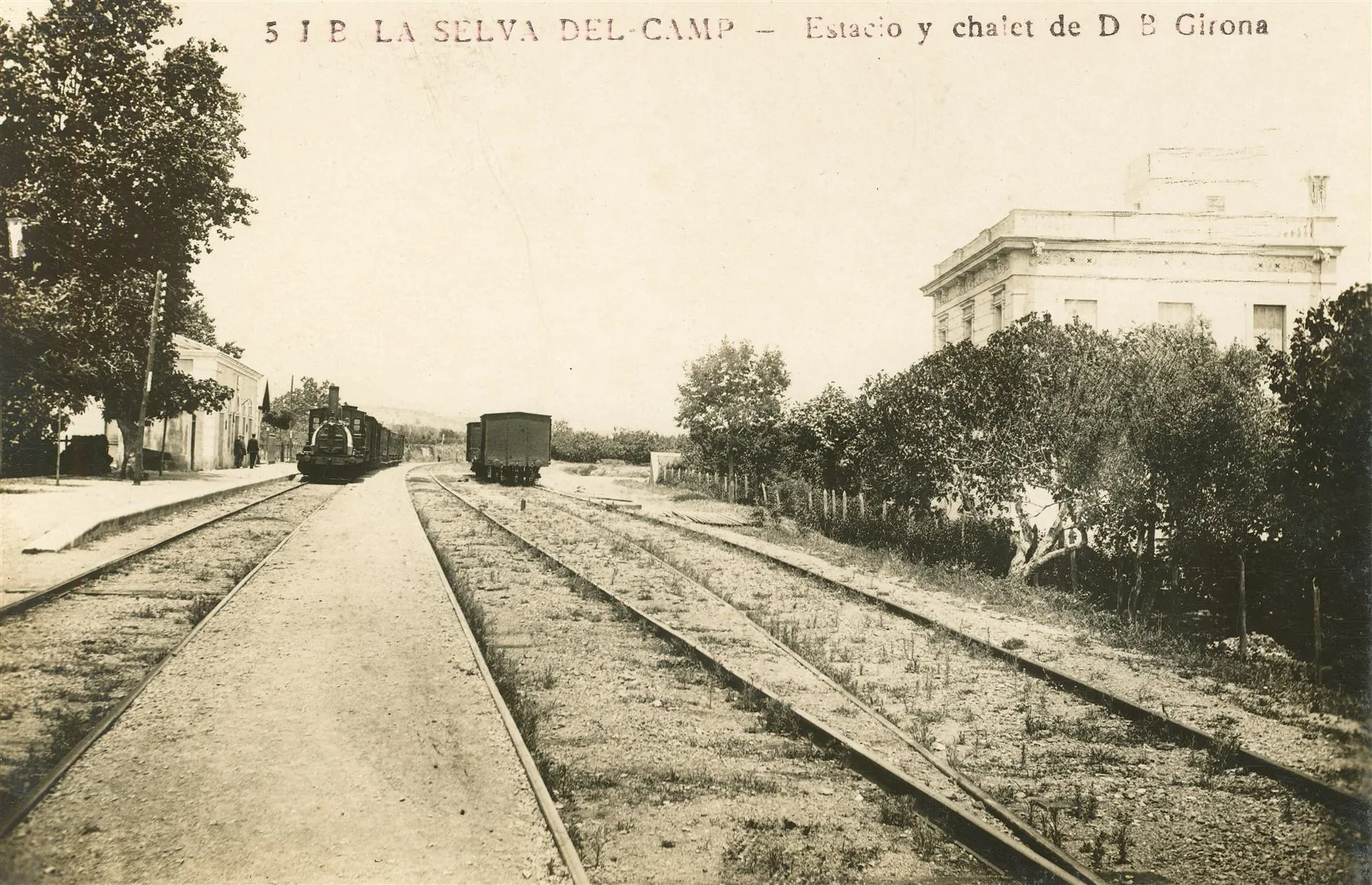 Estació i xalet de Girona, La Selva del Camp