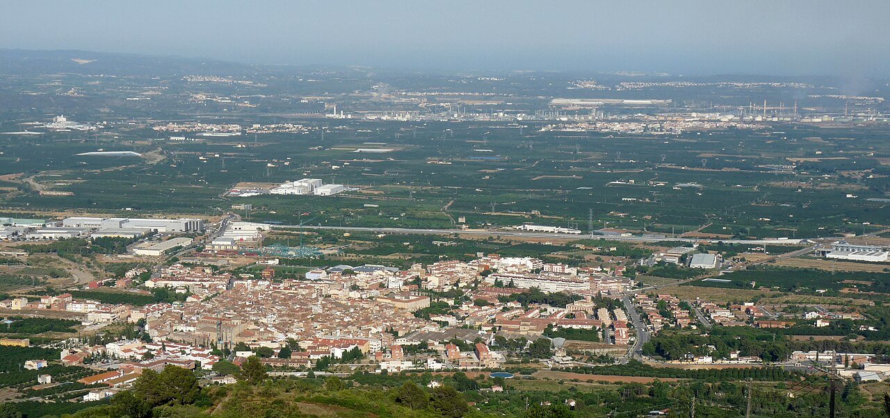 Vista panoràmica de la Selva del Camp